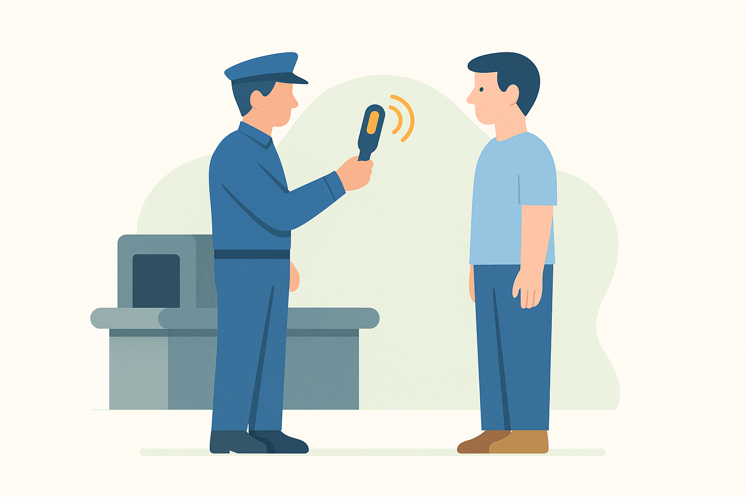 Kiểm tra an ninh - Freepik keyword: airport security screening