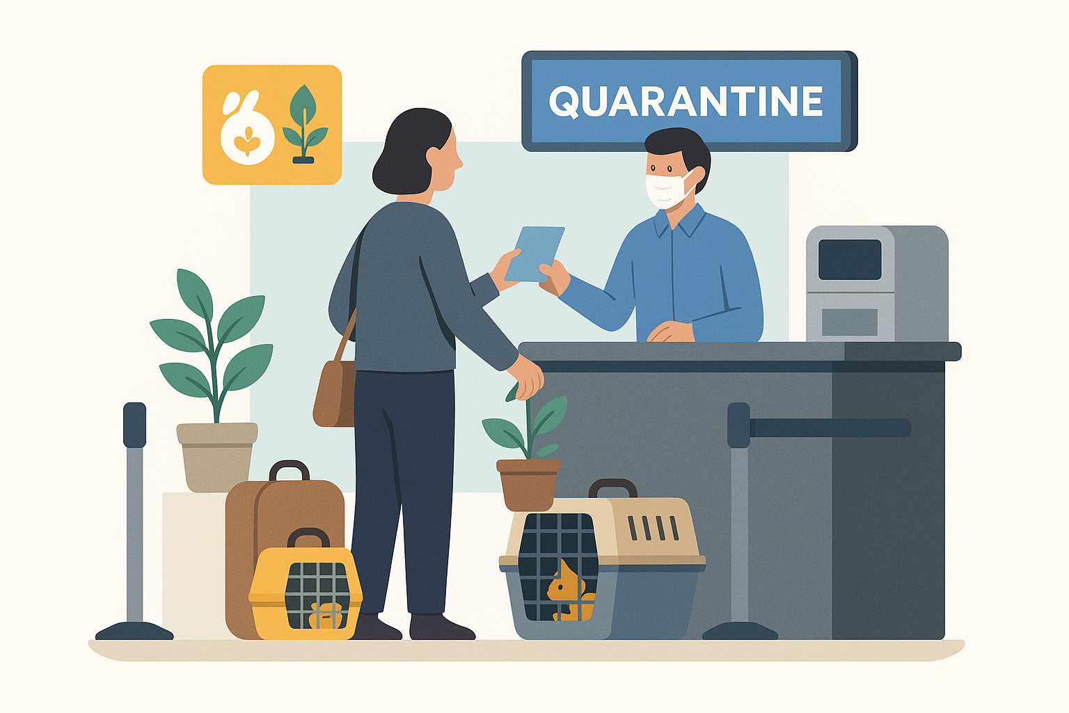 Kiểm dịch động thực vật - Freepik keyword: animal plant quarantine