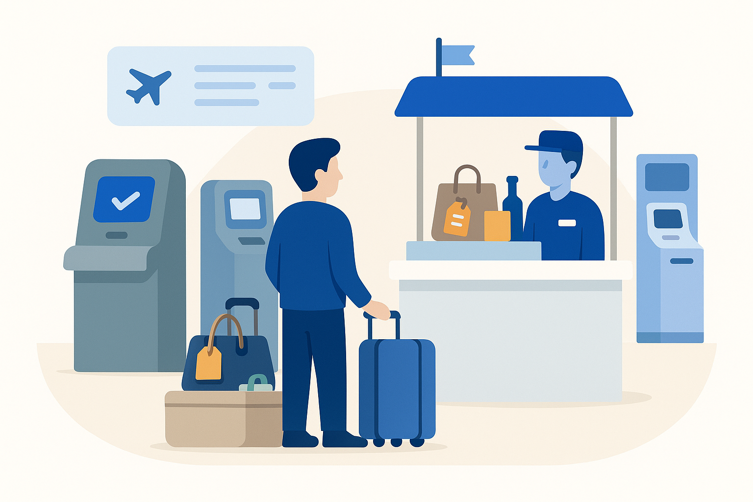 Mua sắm & dịch vụ sân bay - Freepik keyword: duty free shopping